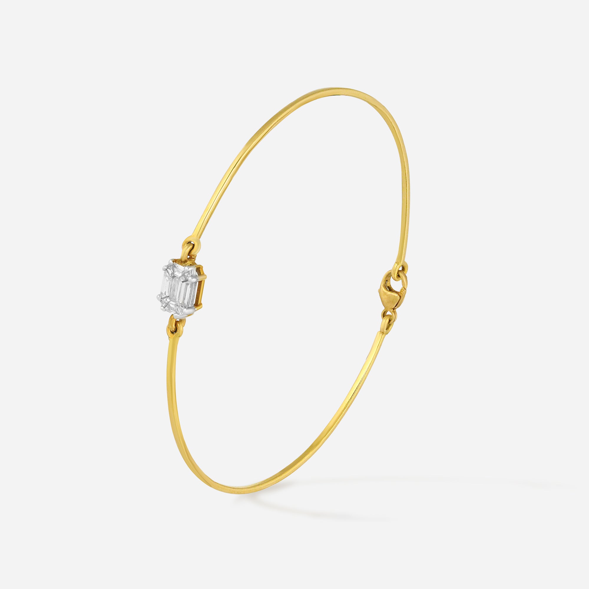 Solitaire Grace Bangle