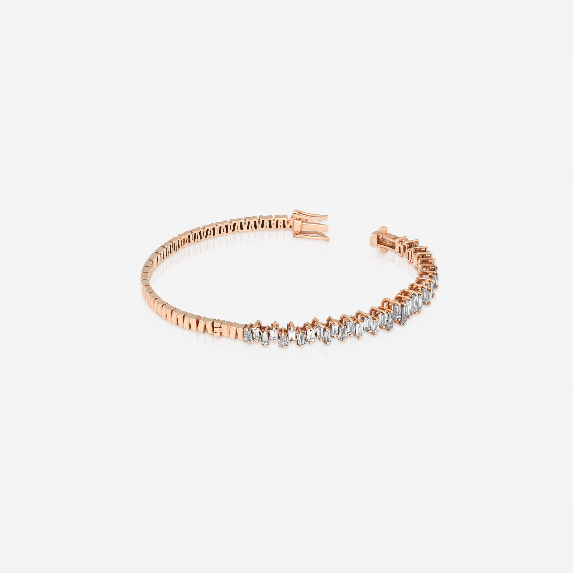 The Aurelia Diamond Tennis Bangle