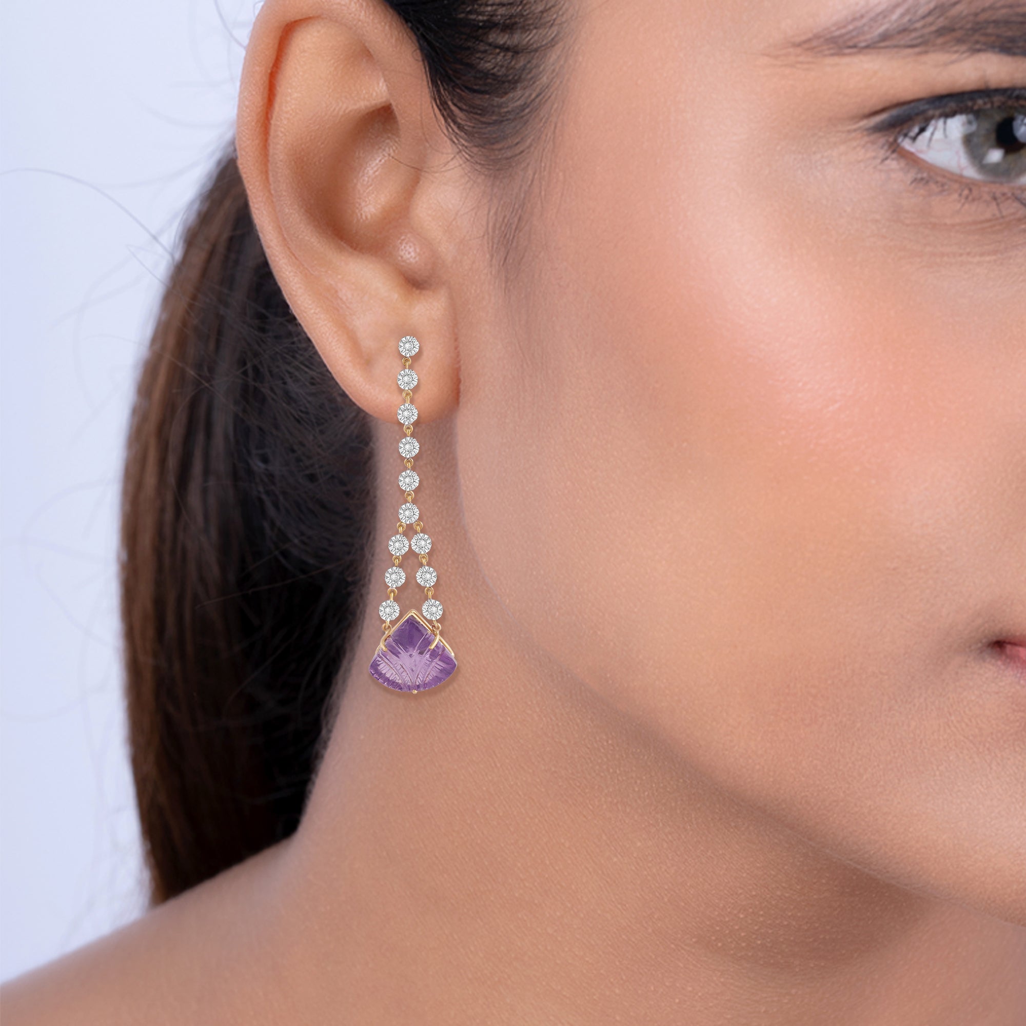 Amethyst Muse Earrings