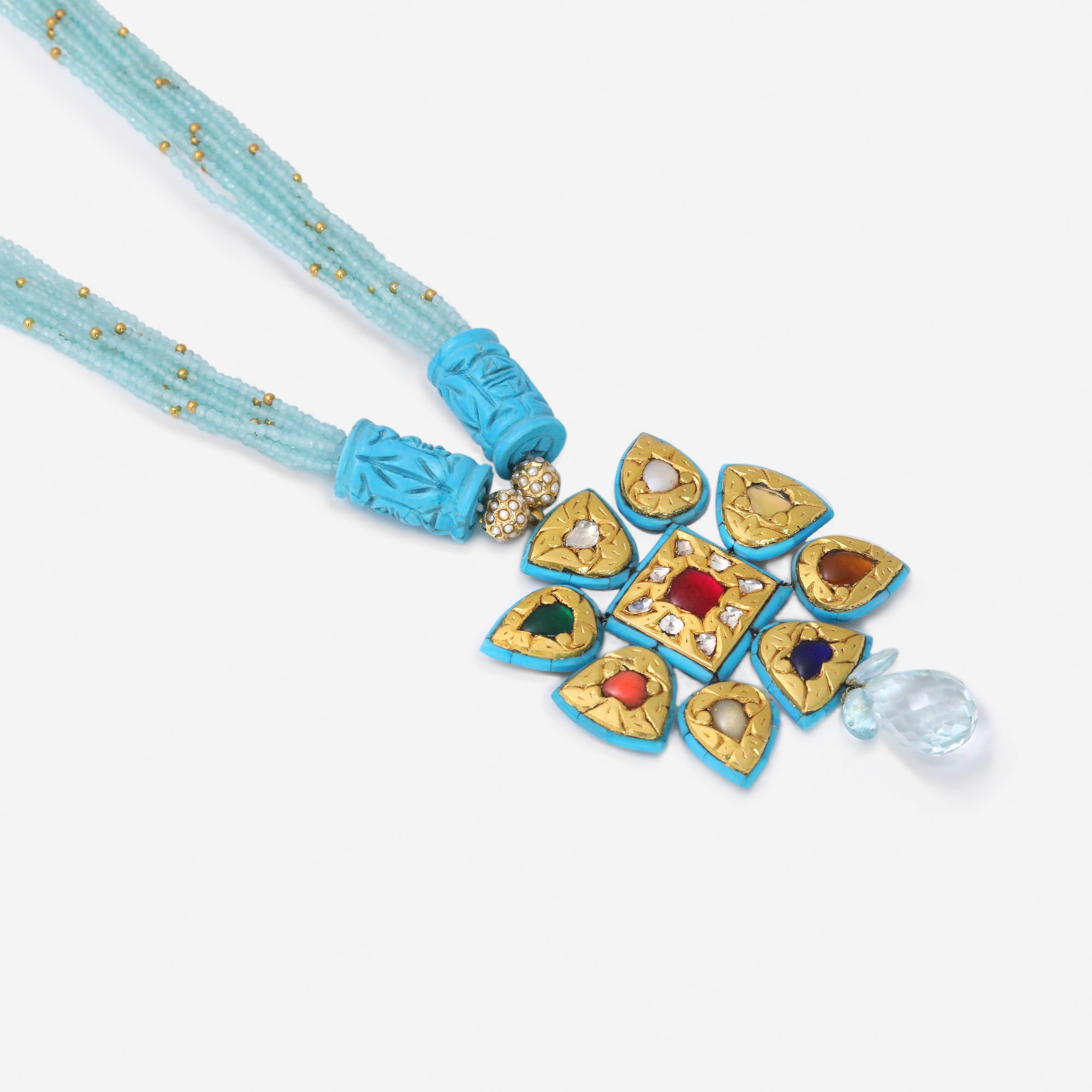 Navaratna Azure Necklace