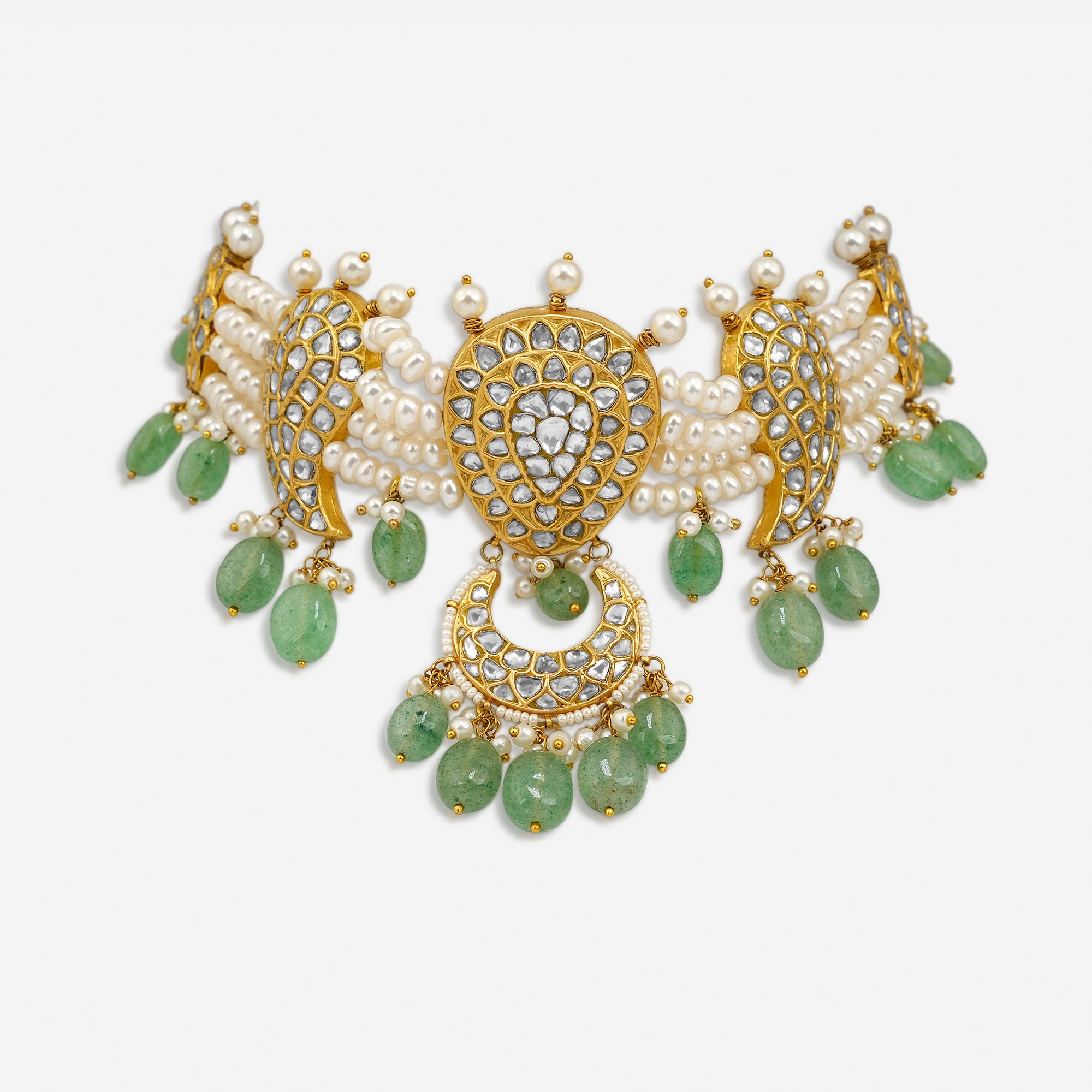 Emerald Aura Choker
