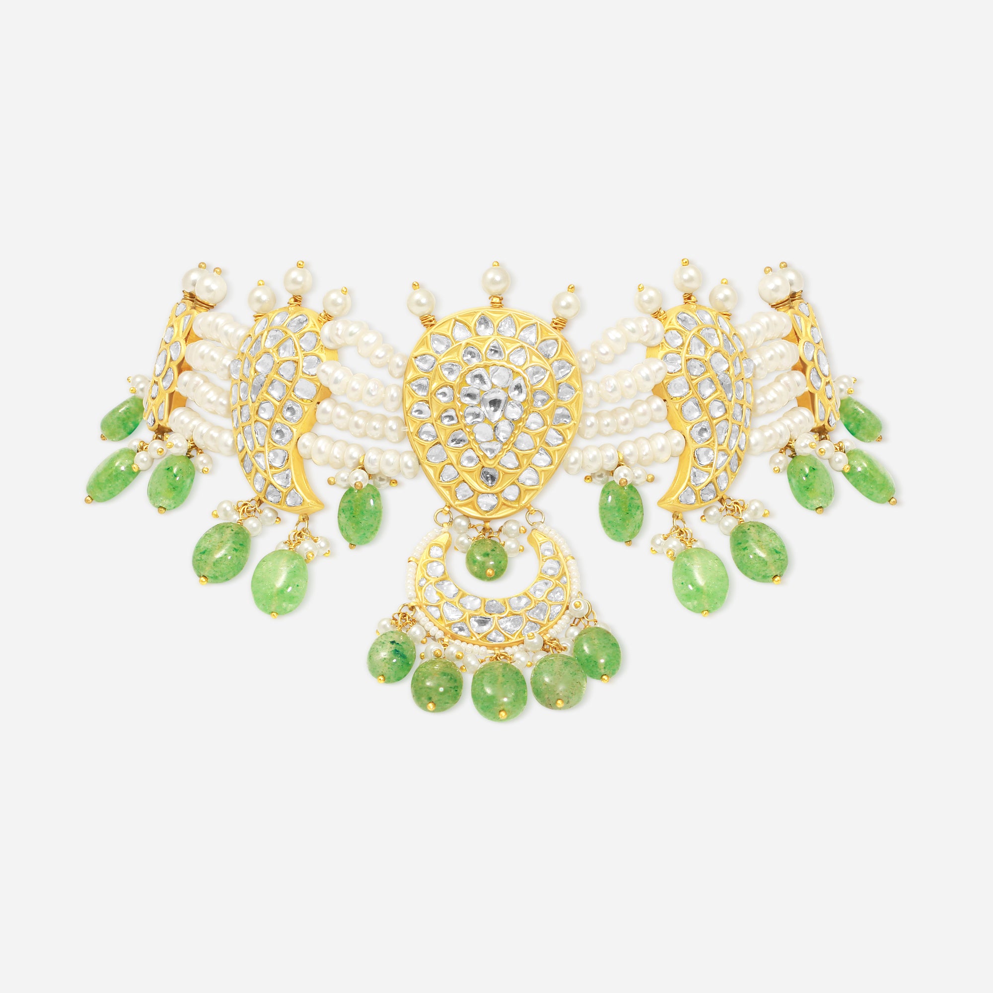 Emerald Aura Choker