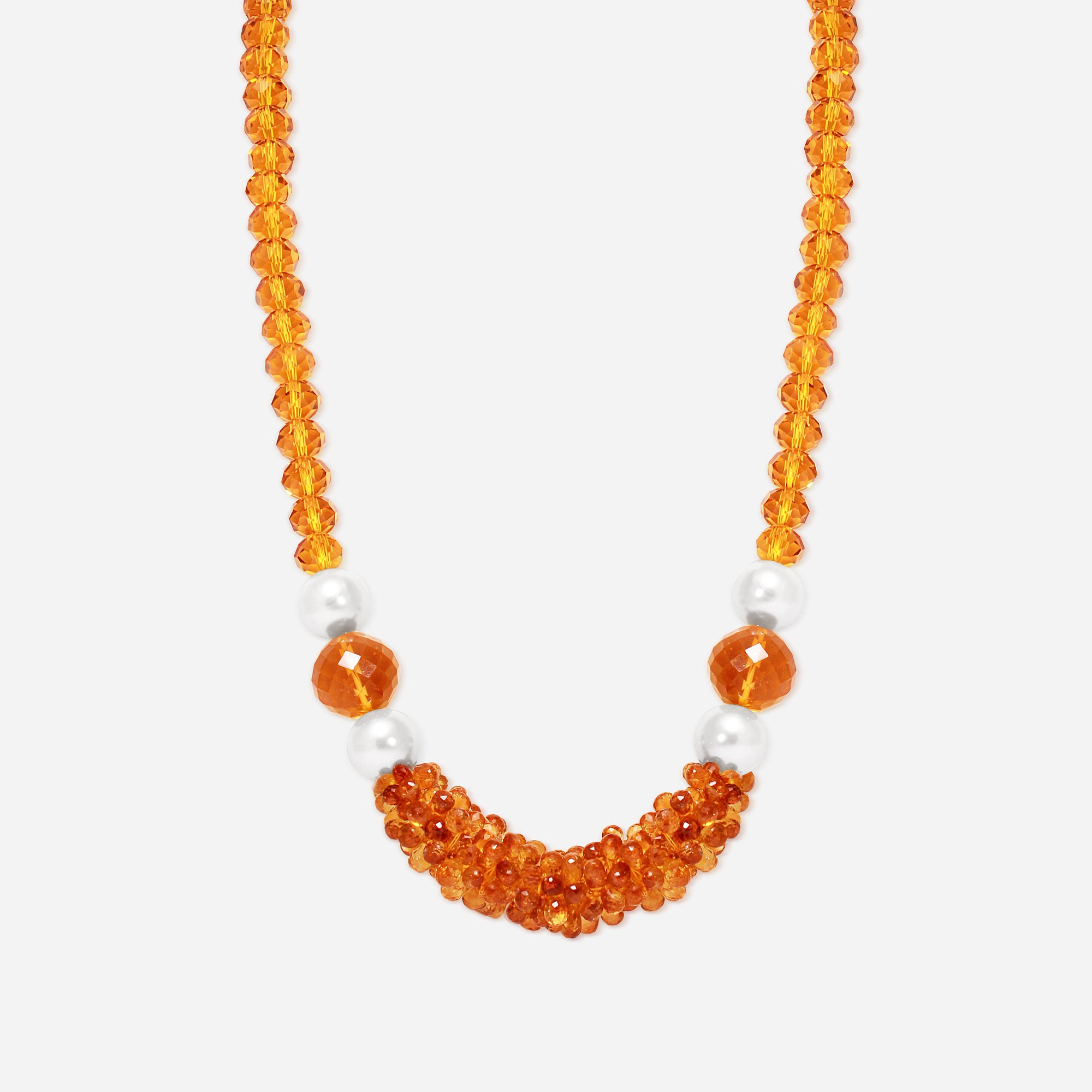 Golden Raisin Bead Necklace
