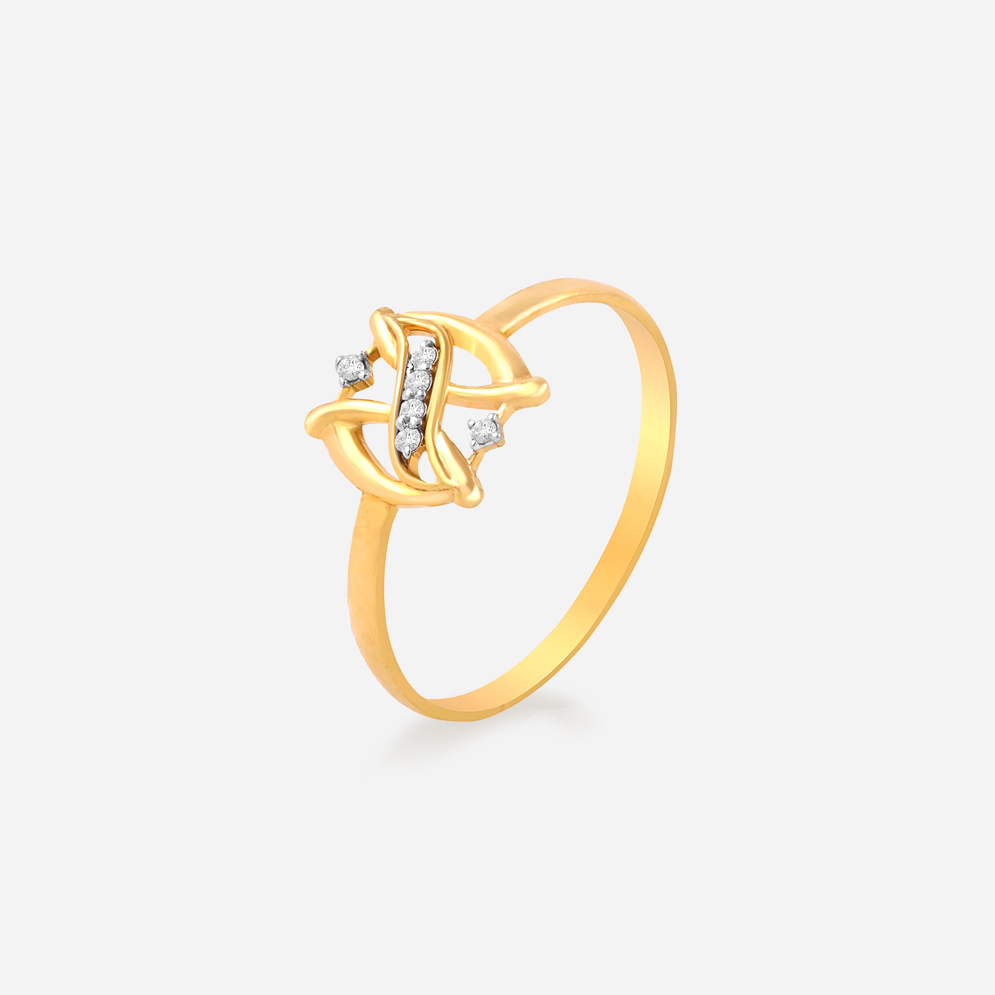 Interlocked Gold Ring