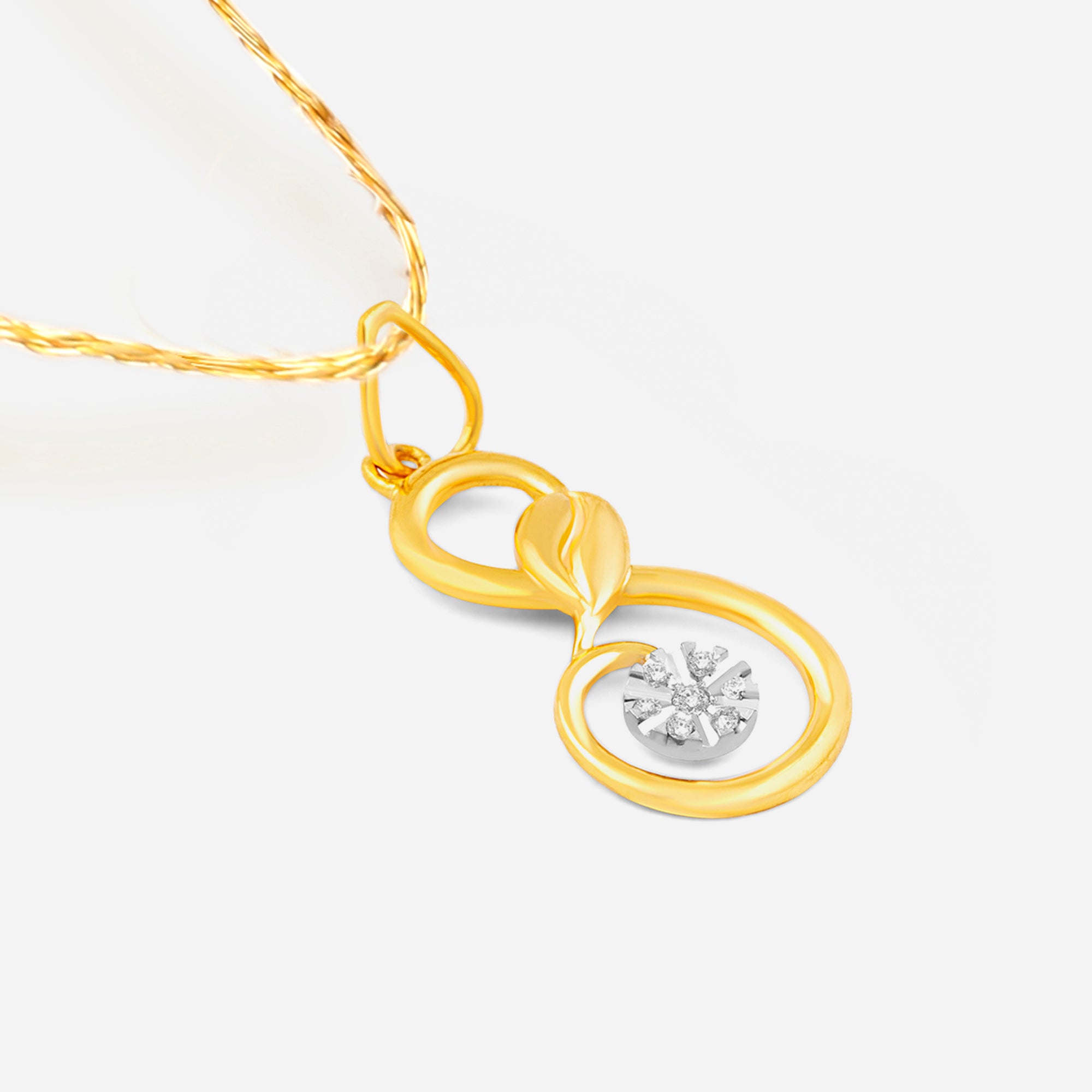 Infinity Diamond Pendant