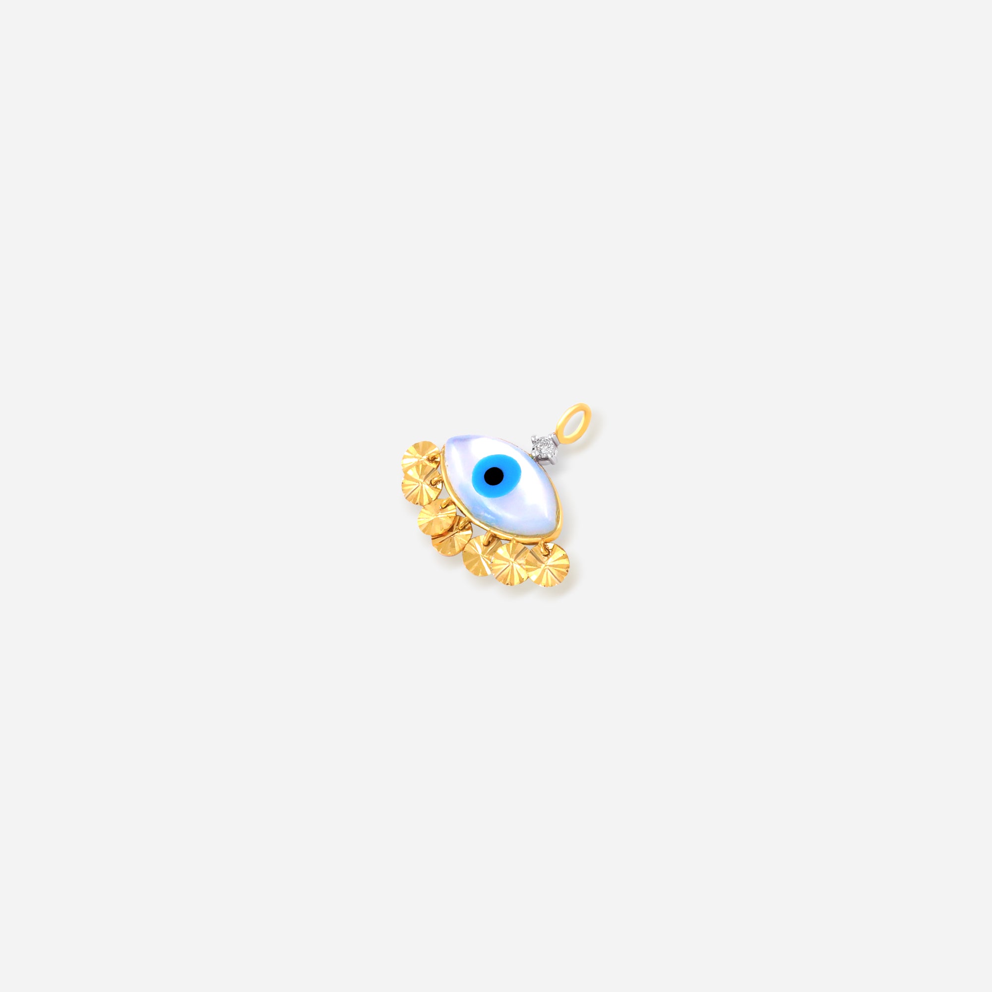 Evil Eye Diamond Pendant