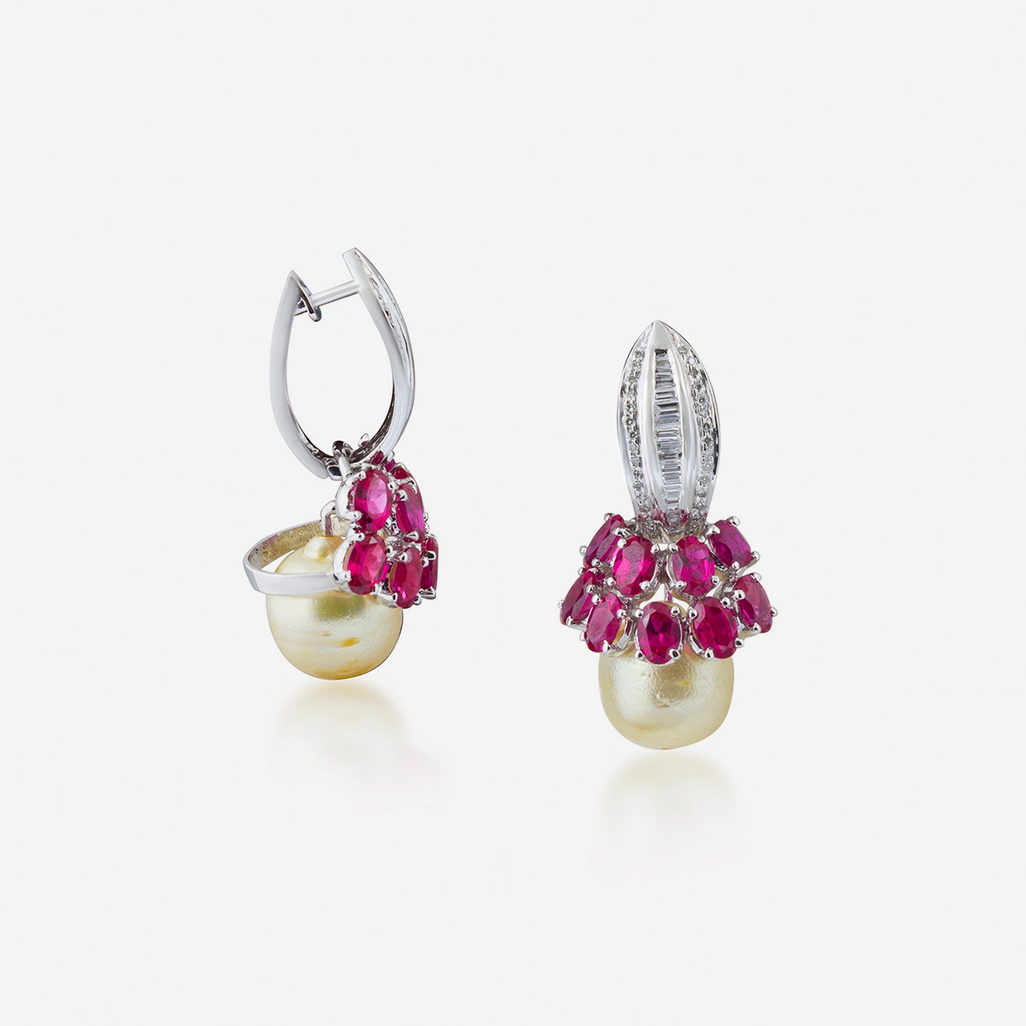 Scarlet Bloom Heritage Earrings