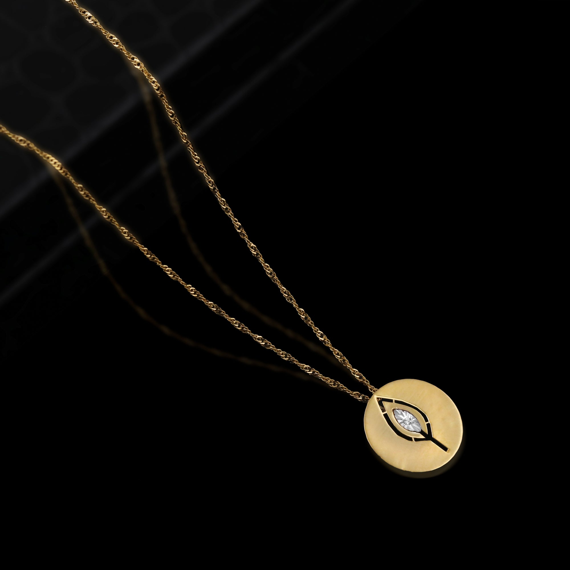 NaazVará Prakriti Leaf Pendant