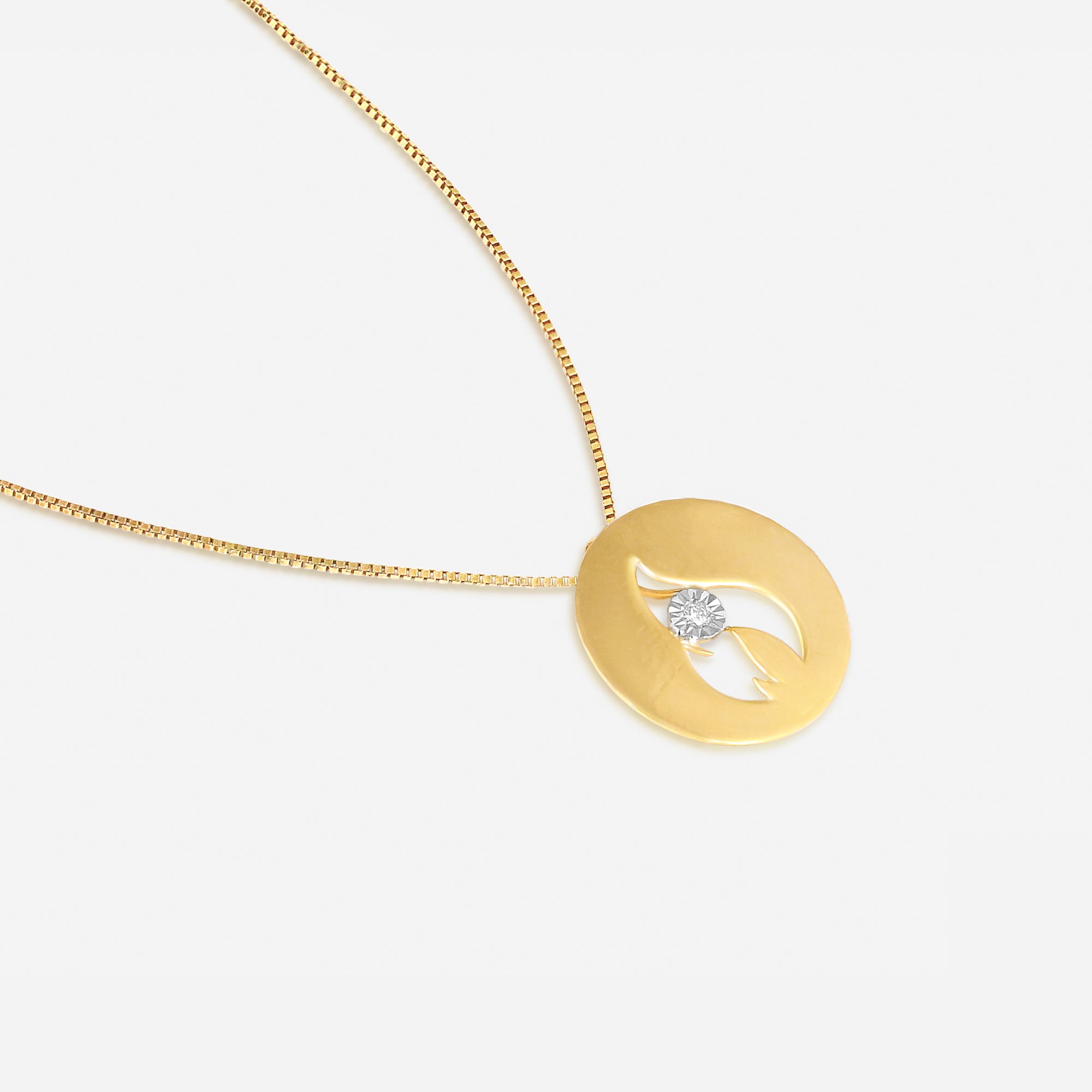 The Ember Diamond Pendant