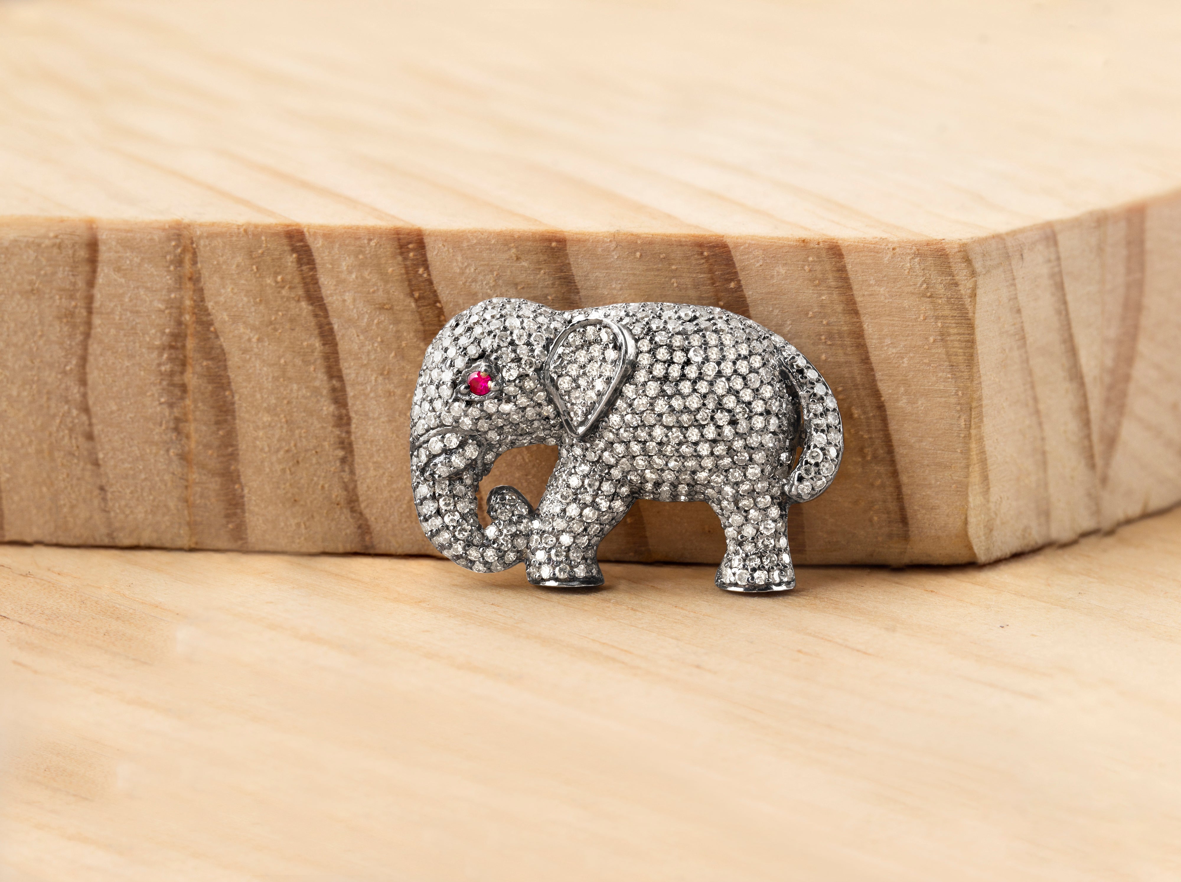 Regal Elephant Pendant