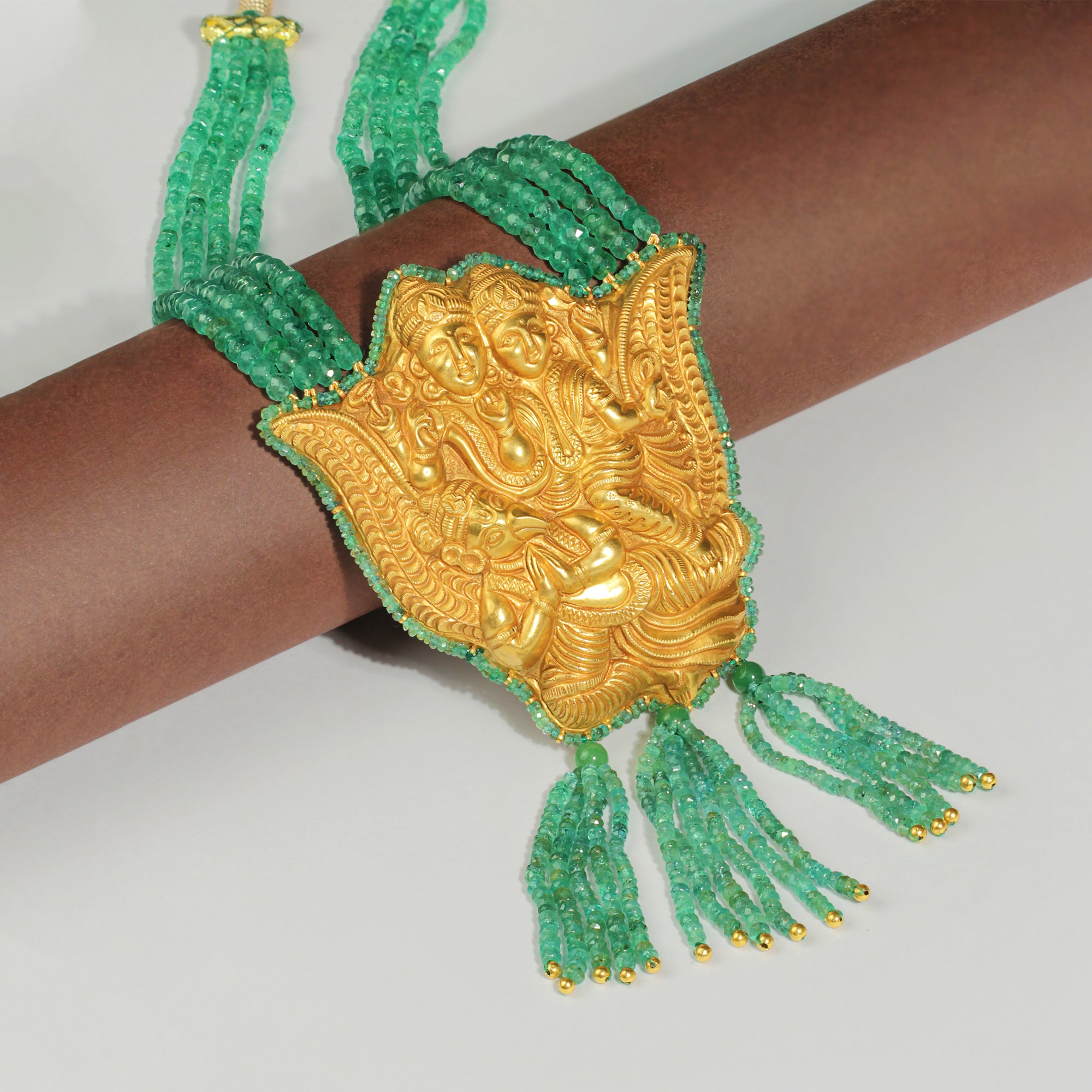 Divine Harmony Temple Necklace