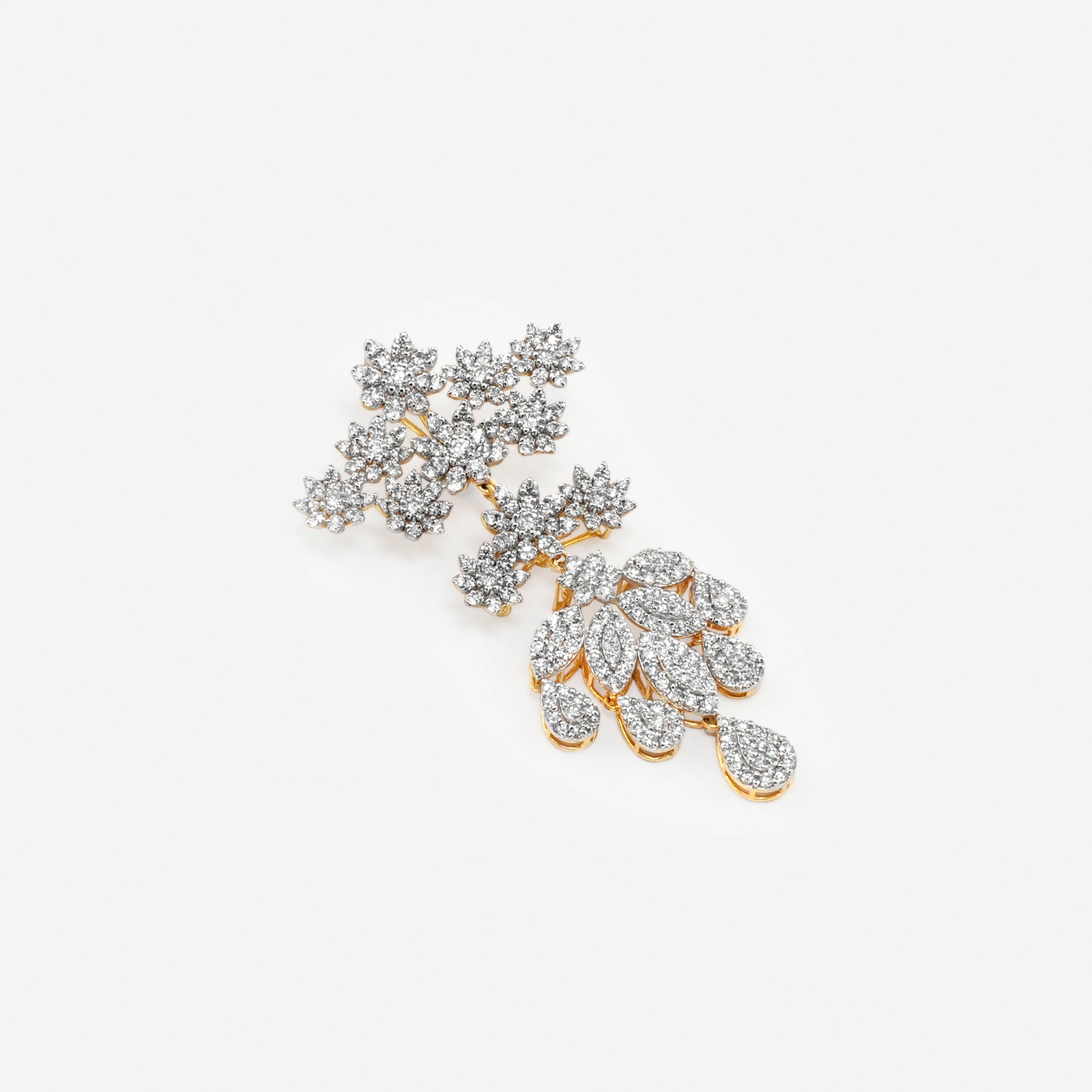 NityaSéra Diamond Blossom Brooch-Pendant