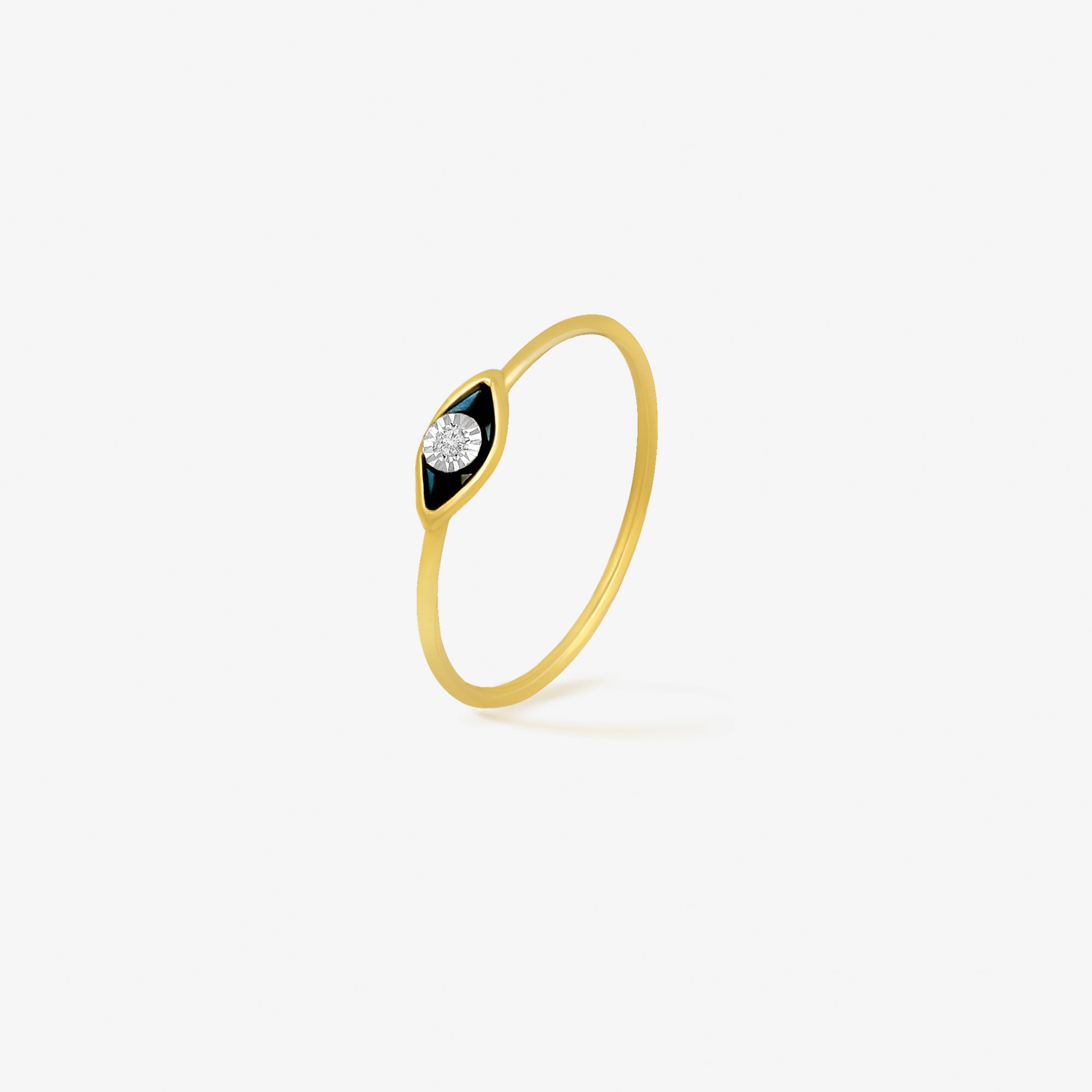 Midnight Marquise Diamond Ring