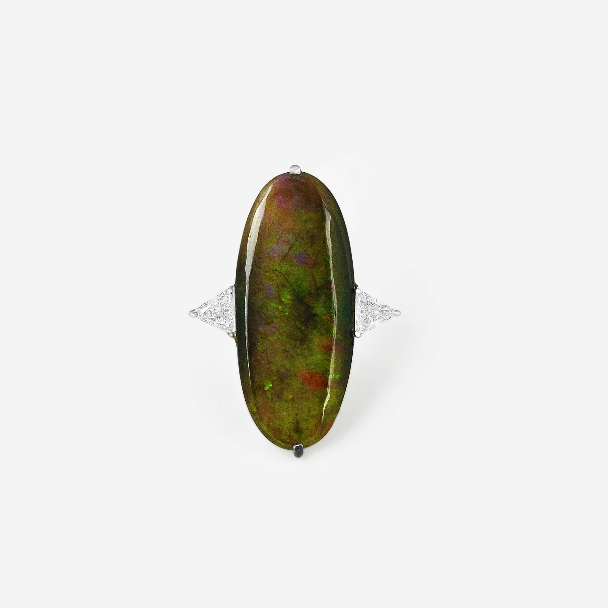 Radiant Opal Aurora Ring