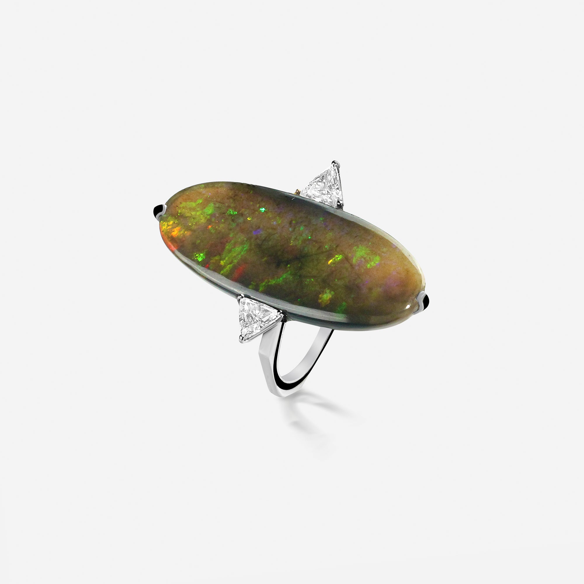 Radiant Opal Aurora Ring