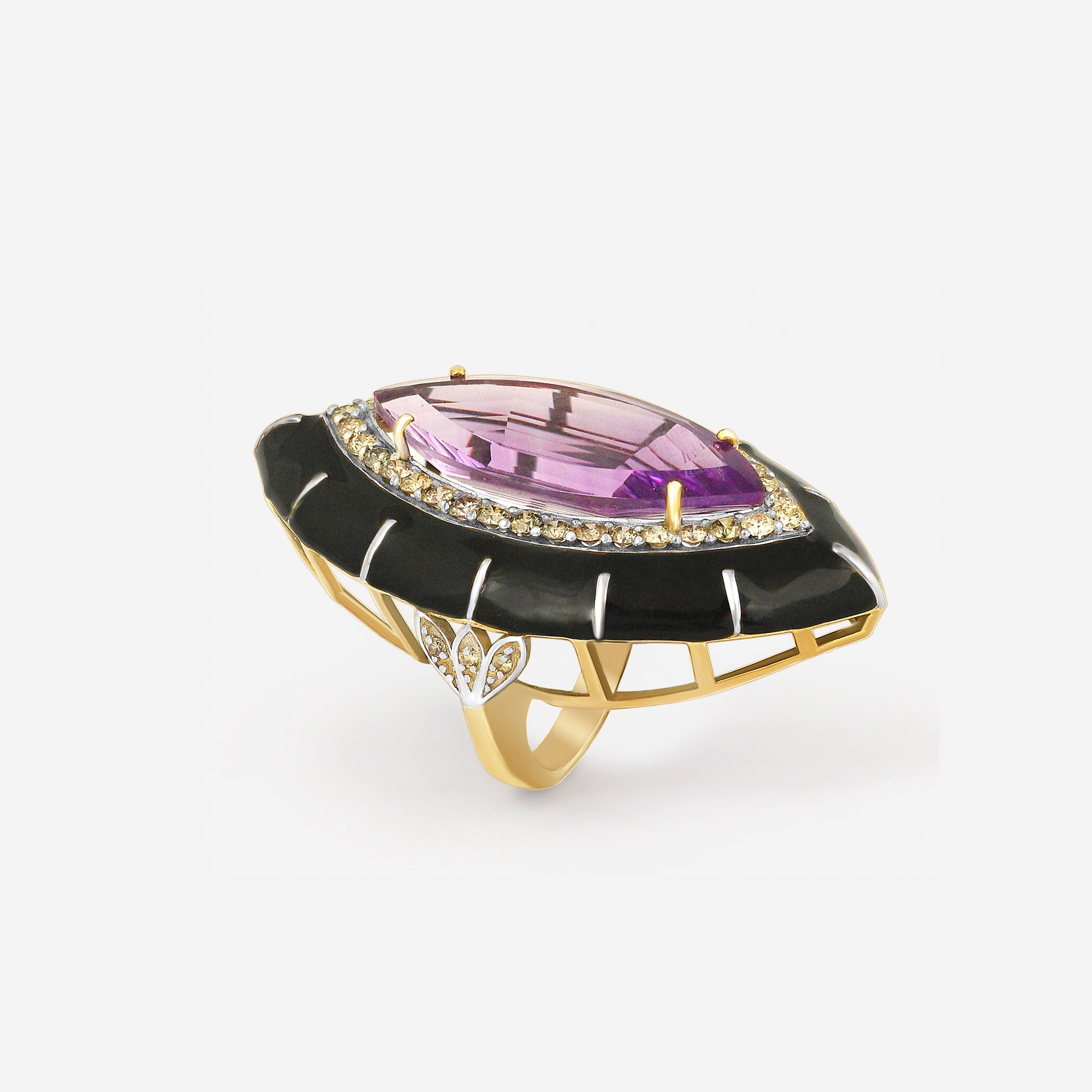 Noble Violet Sapphire Ring