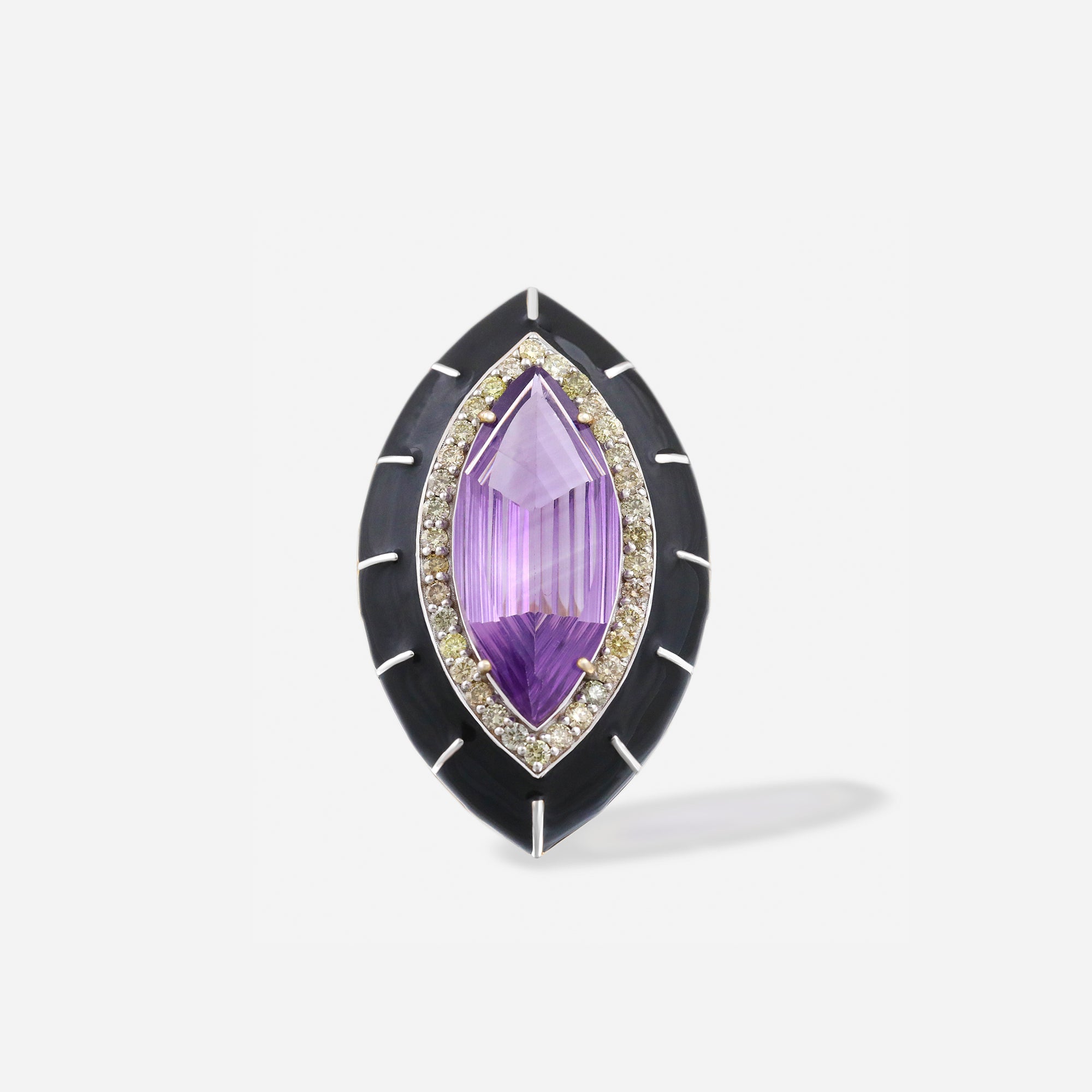 Noble Violet Sapphire Ring