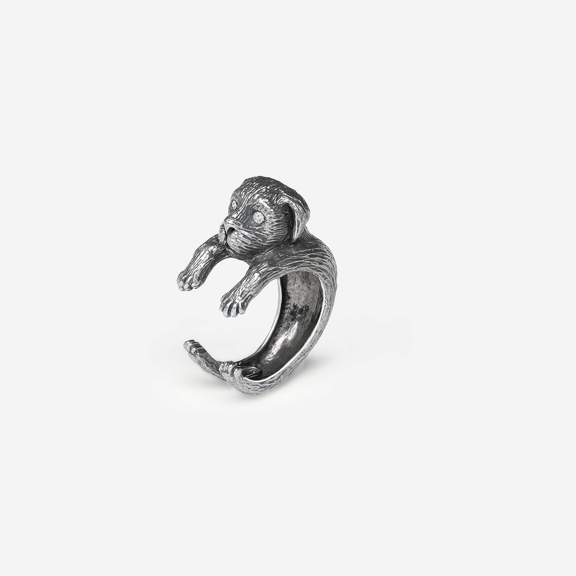Panda Hug ring