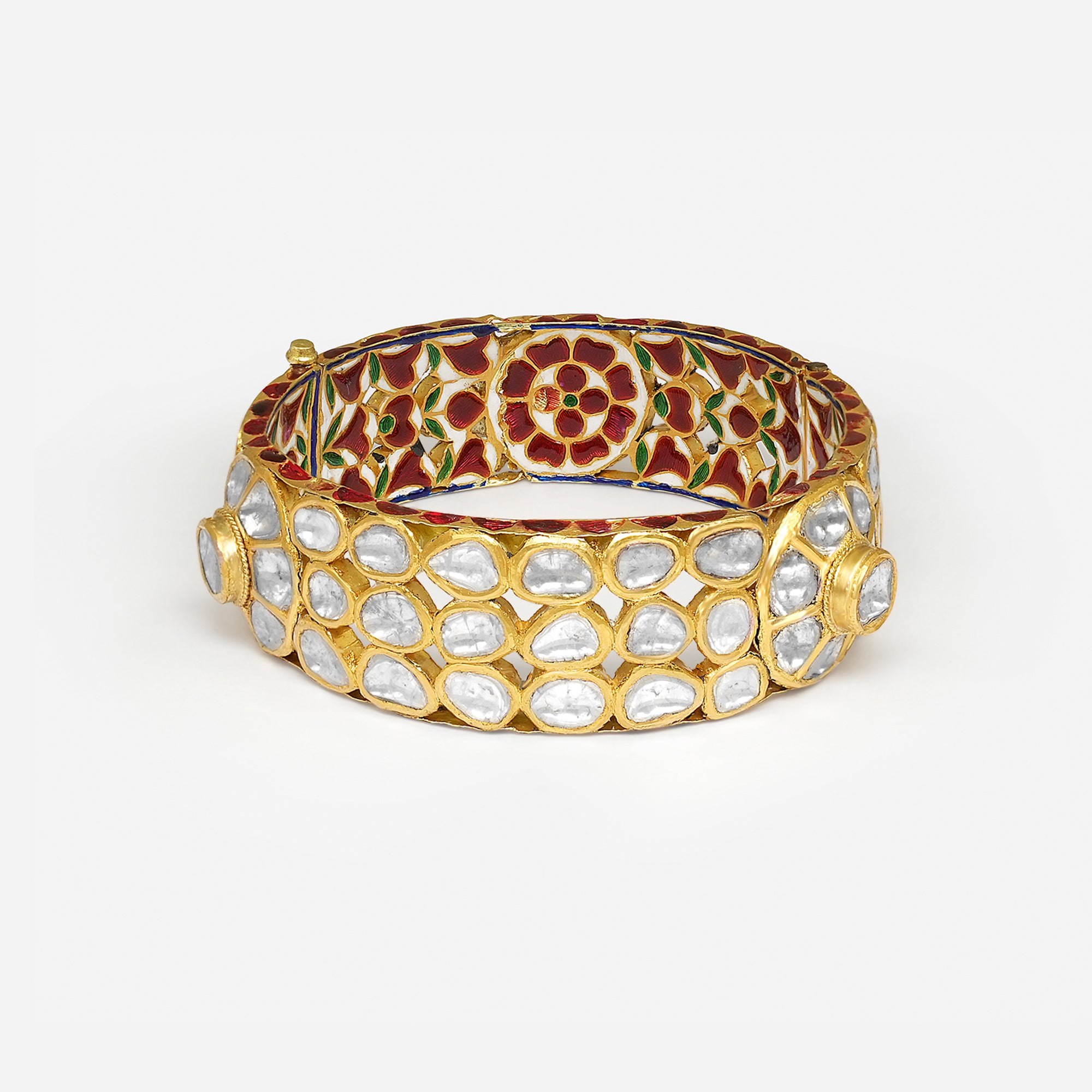 Zahra Kundan Meenakari Bangle