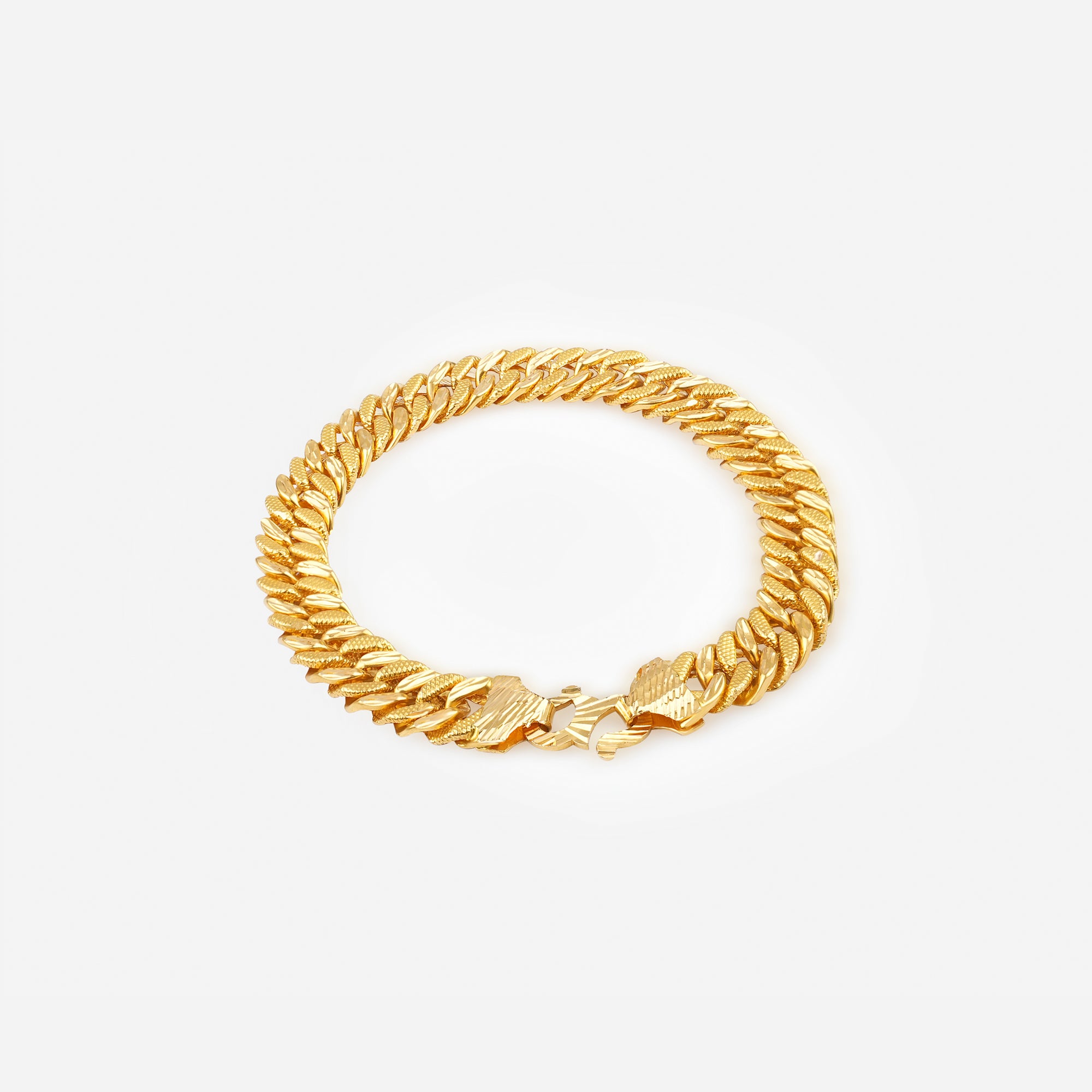 Cadenza Gold Link Bracelet