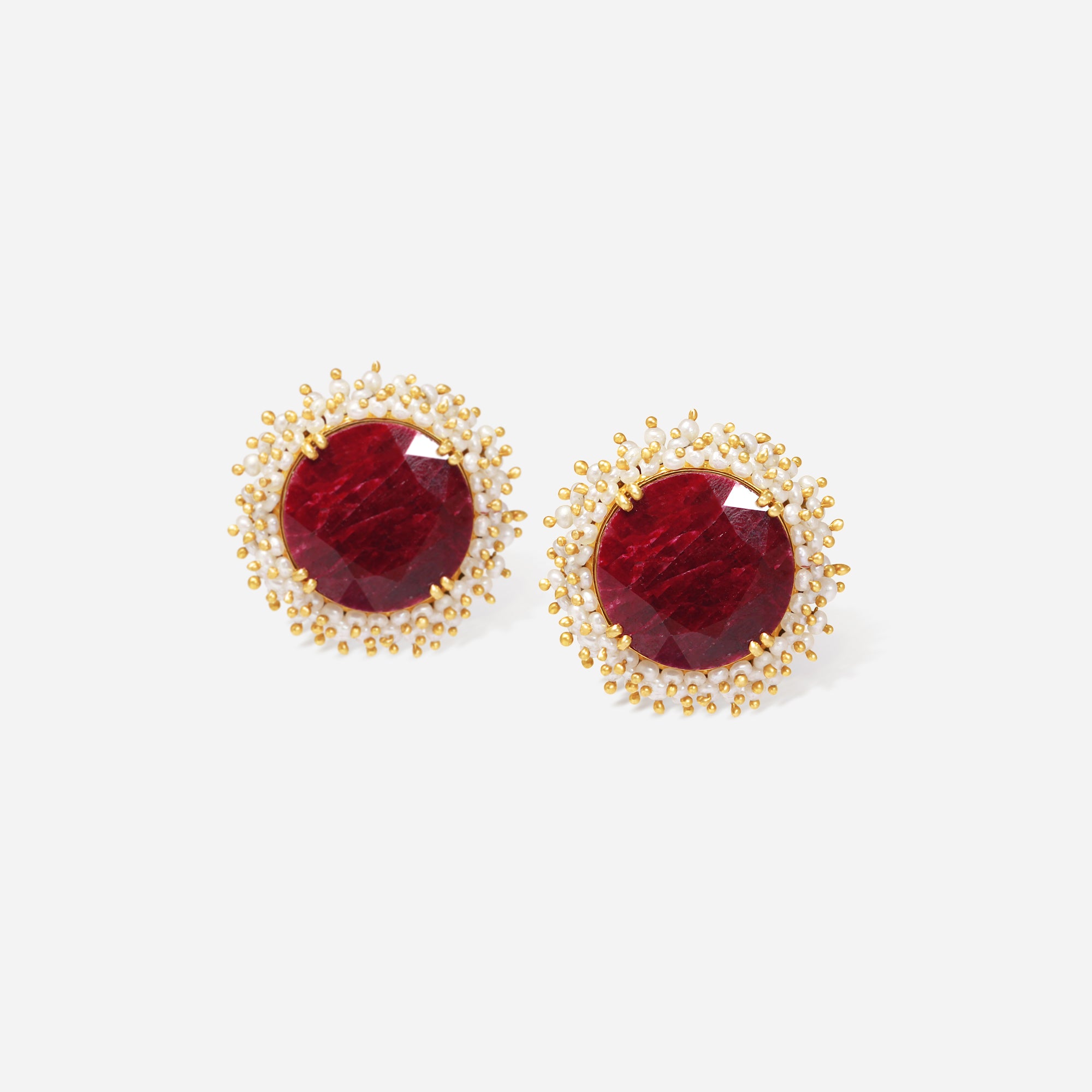 Crimson Majesty Studs